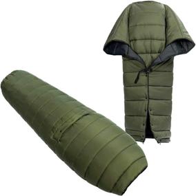 img 4 attached to Onewind Overquilt Included 40F Ultralight Backpacking Outdoor Recreation for Camping & Hiking