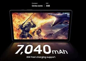 img 2 attached to Глобальный разблокированный планшет Samsung Galaxy Tab A7 10.4" с функцией WiFi + Cellular и 4G LTE, 32 ГБ памяти, 3 ГБ ОЗУ, совместимый с T-Mobile, AT&T и Metro - в комплекте 64 ГБ карты MicroSD - Международная модель SM-T505.
