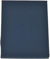 💤 fuli 100% cotton traditional japanese floor futon mattress cover - full xl, navy - made in japan logo