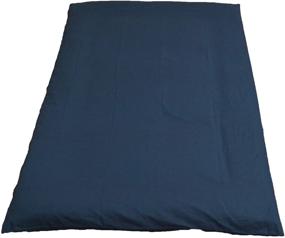 img 2 attached to 💤 FULI 100% Cotton Traditional Japanese Floor Futon Mattress Cover - Full XL, Navy - Made in Japan