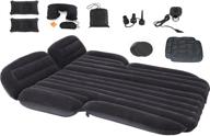 ✨ onirii inflatable suv air mattress bed: portable travel, camping, vacation – universal fit for car, suv, rv, truck, minivan – back seat pump included – enhanced comfort with two air pillows logo