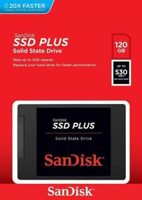 img 3 attached to SanDisk SSD Plus 120GB Internal SSD (2 Pack) - SATA III 6 Gb/s, 2.5/7mm - (SDSSDA-120G-G27) Solid State Drive Bundle with (1) Microfiber Cloth by Everything But Stromboli