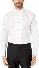 img 3 attached to 👔 Men's Clothing: Amazon Brand Spread Collar Buttoned Bib Front Apparel