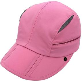 img 3 attached to 🧢 JORMATT Outdoor Kids Sun Hat - UV Sun Protection, Wide Brim Bucket Cap, Removable Neck Flap, UPF 50+ - for Toddler Boys and Girls