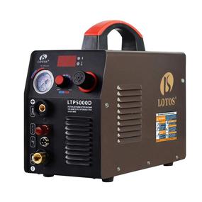 img 4 attached to ⚡ Lotos LTP5000D 50 Amp Non-Touch Pilot Arc Plasma Cutter, Dual Voltage 110V/220V, 1/2 Inch Clean Cut, Brown - Improved SEO-friendly Product Name