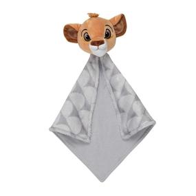 img 3 attached to 🦁 Lambs & Ivy Disney Baby The Lion King Lovey Plush Security Blanket - Gray