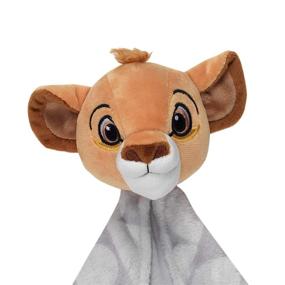 img 2 attached to 🦁 Lambs & Ivy Disney Baby The Lion King Lovey Plush Security Blanket - Gray