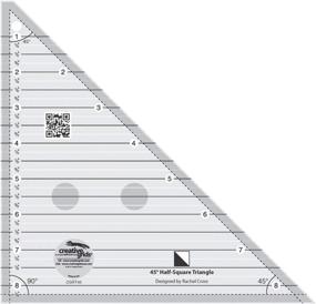 img 1 attached to 🧵 Quilting Sewing Creative Grids: Half Square Triangle Tool