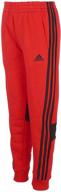 adidas linear jogger heather 3 stripe boys' clothing and active logo
