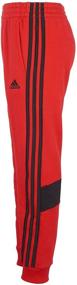 img 2 attached to Adidas Linear Jogger Heather 3 Stripe Boys' Clothing and Active