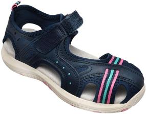 img 2 attached to 👦 Dream Pairs Toddler Hydro 2K Breathable Boys' Sandals: The Perfect Summer Footwear