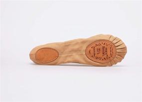 img 1 attached to 🩰 DANSGIRL Canvas Split Sole Ballet Shoes for Women & Kids - Classic Dancing Slippers in Sizes 3.5M to 12M