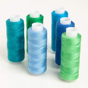 img 3 attached to 🧵 Bilieasy Sewing Thread Set - 30 PCS All Purpose Polyester Thread Kit for Hand or Machine Sewing (30 Colors, 250 Yards Each)