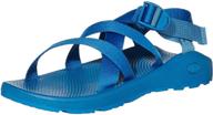 enhanced comfort and support: chaco banded zcloud sandal solid logo