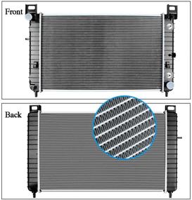 img 1 attached to 🚗 Premium AUTOSAVER88 28'' Core Radiator for Chevy Silverado Sierra, Suburban Tahoe, GMC Yukon, 4.3L-6.0L V6 V8 - ATRD1035