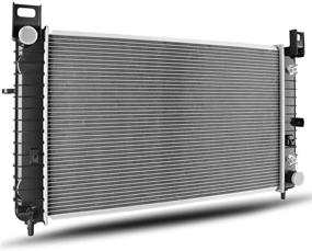 img 4 attached to 🚗 Premium AUTOSAVER88 28'' Core Radiator for Chevy Silverado Sierra, Suburban Tahoe, GMC Yukon, 4.3L-6.0L V6 V8 - ATRD1035