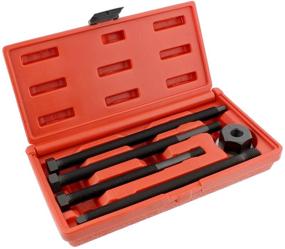img 4 attached to 🔧 Efficient 5 Piece ABN Long Reach Harmonic Balancer Installer - Ultimate Damper Puller Kit for Harmonic Balancer Pulleys