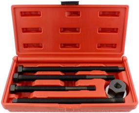 img 2 attached to 🔧 Efficient 5 Piece ABN Long Reach Harmonic Balancer Installer - Ultimate Damper Puller Kit for Harmonic Balancer Pulleys