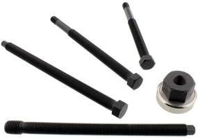 img 1 attached to 🔧 Efficient 5 Piece ABN Long Reach Harmonic Balancer Installer - Ultimate Damper Puller Kit for Harmonic Balancer Pulleys