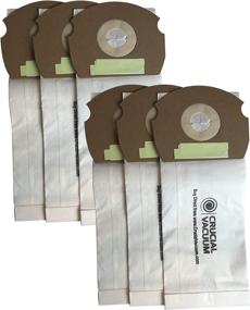 img 4 attached to 🔍 Crucial Vacuum Replacement Vacuum Bags - Compatible with PART # 66655, 67726, 68155, 68155-6, 84404 & Eureka Models AS, Airspeed, AS1050, AS1150A - Upright Vacuums Bag for Home - Bulk (Pack of 6)