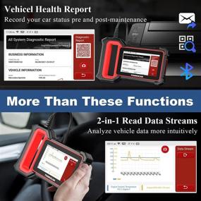 img 1 attached to [2021 New Elite] THINKCAR Car Scanner Plus S6 Code Reader, Car Check Engine Scan Tool for ECM/TCM/ABS/SRS, Car Diagnostic Scanner with Oil SAS EPB TPMS Reset, Throttle Adaptation, and Battery Voltage Test