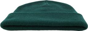 img 2 attached to 🧢 BRUCERIVER Classic Slouchy Beanie Cap: Stylish Knit Hats for Men & Women with Exceptional Elasticity