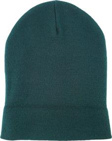 img 3 attached to 🧢 BRUCERIVER Classic Slouchy Beanie Cap: Stylish Knit Hats for Men & Women with Exceptional Elasticity