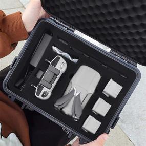 img 3 attached to 📷 TOMAT Waterproof Hard Case for DJI Mavic Air 2S / Air 2 Fly More Combo Accessories (ABS Box)