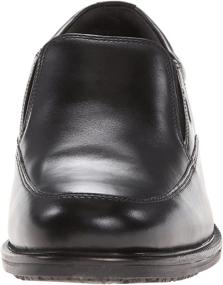 img 3 attached to 👞 Rockport Lead Pack Slip Leather: Stylish, Slip-On Comfort with Genuine Leather