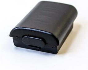 img 2 attached to Black Xbox 360 Controller Battery Pack Cover - Classic Style
