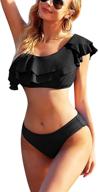π stylish and flattering avidlove shoulder bathing swimwear for women logo