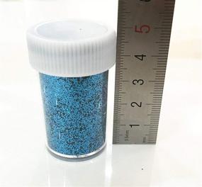 img 2 attached to Glitter Powder Sequins for Slime Supplies and Arts Crafts - Solvent Resistant Shakers with Extra Craft Supplies Glitter - Bulk Pack of 12 Acrylic Polyester Loose Eyeshadow in Assorted Colors