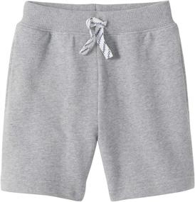 img 3 attached to 🌙 Hanna Andersson Little Boys' Shorts for a Stylish Moon Back