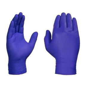 img 2 attached to 🧤 AMMEX Indigo Nitrile Exam Gloves: 3 Mil, Latex Free, Powder Free, Textured, Disposable, Non-Sterile, Food Safe - Top Choice for Hygienic and Safe Protection