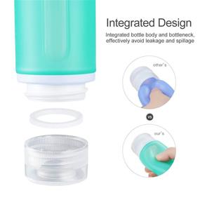 img 2 attached to 🧴 Yolaist Leak-Proof Conditioner Travel Containers