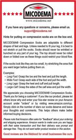 img 3 attached to 🧦 Ultimate Relief: Compression Socks for Full Calves – Size Large