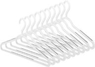 set of 10 slim 👕 paloma gray sure-grip hangers by whitmor logo