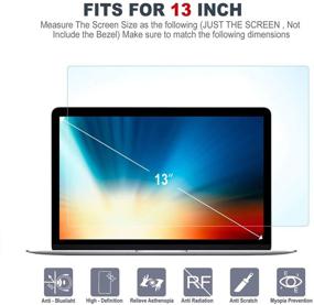 img 3 attached to Протектор экрана 2018-2020 MacBook 13 дюймов