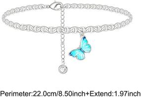 img 1 attached to Tanyoyo Butterfly Adjustable Silver Butterfly MooN 3PCS