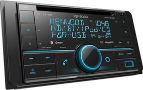 img 1 attached to Улучшите свой автомобильный звук с Kenwood Excelon DPX794BH двойным DIN Bluetooth встроенным автомагнитолой CD-приемником, поддерживающим совместимость с Amazon Alexa.