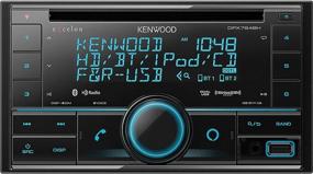 img 2 attached to Улучшите свой автомобильный звук с Kenwood Excelon DPX794BH двойным DIN Bluetooth встроенным автомагнитолой CD-приемником, поддерживающим совместимость с Amazon Alexa.