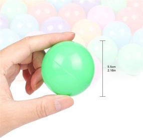 img 2 attached to Trendbox 100 Ball Non Toxic Decoration Sports & Outdoor Play