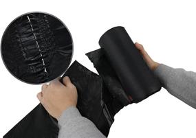 img 2 attached to Convenient Begale Small 1.2 Gallon Drawstring Black Trash Bags - 110 Counts/ 3 Rolls