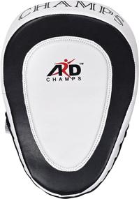 img 3 attached to Advanced ARD Gel Punch Mitts: Premium Cowhide Leather for Boxing, MMA Training, Kickboxing, Muay Thai – Focus Pads for Striking & Precision