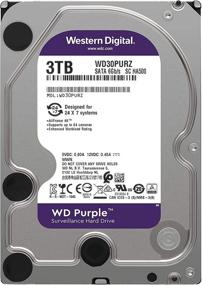 img 2 attached to 💾 3TB Surveillance Hard Drive - WD Purple, Intellipower 3.5", SATA 6 Gb/s, 64MB Cache, 5400 RPM - FFP Option