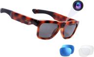 🕶️ oho mini camera sunglasses: water resistant ultra full hd camera with 64gb memory & polarized lens for indoor/outdoor use logo