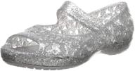 🌸 crocs isabella flower ballet shoes for girls logo