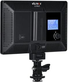 img 2 attached to 🎥 VILTROX L116T Key Light LED Video Light Panel - Studio Photography, YouTube, Conference Live Broadcast - Battery Included - Perfect for Vlog Lighting, Recording - Adjustable Color Temperature 3300K-5600K