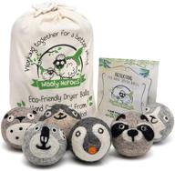 🐑 wooly heroes eco-friendly dryer balls - 100% organic wool - sustainable - dry 1,000 loads logo
