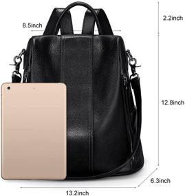 img 1 attached to S ZONE Backpack Anti Theft Rucksack Waterproof Women's Handbags & Wallets for Fashion Backpacks